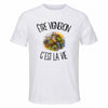 T-shirt de Sport Homme Être vigneron c'est la vie