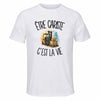 T-shirt de Sport Homme Être cariste c'est la vie