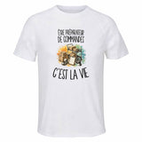 T-shirt de Sport Homme Être préparateur de commandes c'est la vie