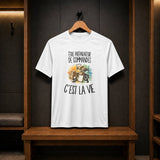 T-shirt de Sport Homme Être préparateur de commandes c'est la vie