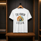 T-shirt de Sport Homme Être vendeur c'est la vie