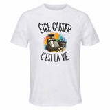T-shirt de Sport Homme Être caissier c'est la vie