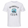 T-shirt de Sport Homme Être moniteur de ski c'est la vie