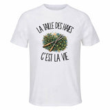 T-shirt de Sport Homme La taille des haies c'est la vie