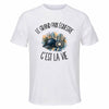 T-shirt de Sport Homme Le grand prix équestre c'est la vie