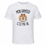 T-shirt de Sport Homme Mon hamster c'est ma vie