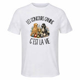 T-shirt de Sport Homme Les concours canins c'est la vie