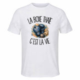 T-shirt de Sport Homme La boxe thaïe c'est la vie