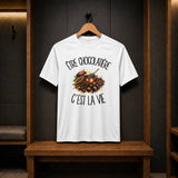T-shirt de Sport Homme Être chocolatière c'est la vie