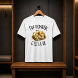 T-shirt de Sport Homme Être fromagère c'est la vie