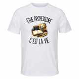 T-shirt de Sport Homme Être professeure c'est la vie
