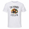 T-shirt de Sport Homme Être douanière c'est la vie
