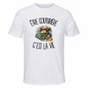 T-shirt de Sport Homme Être couturière c'est la vie
