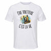 T-shirt de Sport Homme Être toiletteuse c'est la vie