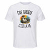 T-shirt de Sport Homme Être caissière c'est la vie