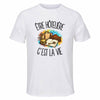 T-shirt de Sport Homme Être hôtelière c'est la vie