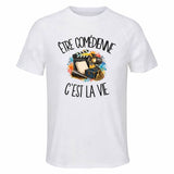T-shirt de Sport Homme Être comédienne c'est la vie