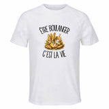 T-shirt de Sport Homme Être boulanger c'est la vie