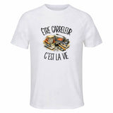 T-shirt de Sport Homme Être carreleur c'est la vie