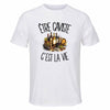 T-shirt de Sport Homme Être caviste c'est la vie