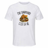 T-shirt de Sport Homme Être charpentier c'est la vie