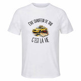 T-shirt de Sport Homme Être chauffeur de taxi c'est la vie