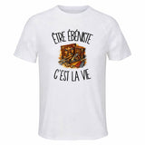 T-shirt de Sport Homme Être ébéniste c'est la vie