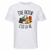 T-shirt de Sport Homme Être facteur c'est la vie
