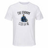 T-shirt de Sport Homme Être gendarme c'est la vie
