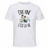 T-shirt de Sport Homme Être kiné c'est la vie