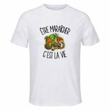 T-shirt de Sport Homme Être maraîcher c'est la vie