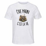 T-shirt de Sport Homme Être marin c'est la vie