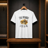 T-shirt de Sport Homme Être menuisier c'est la vie