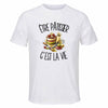 T-shirt de Sport Homme Être pâtissier c'est la vie