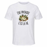 T-shirt de Sport Homme Être paysagiste c'est la vie