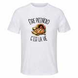 T-shirt de Sport Homme Être pizzaiolo c'est la vie