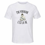 T-shirt de Sport Homme Être podologue c'est la vie