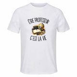 T-shirt de Sport Homme Être professeur c'est la vie