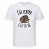 T-shirt de Sport Homme Être routier c'est la vie