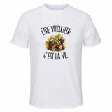 T-shirt de Sport Homme Être viticulteur c'est la vie