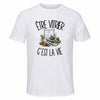 T-shirt de Sport Homme Être vitrier c'est la vie