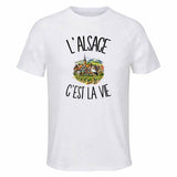 T-shirt de Sport Homme L'Alsace c'est la vie