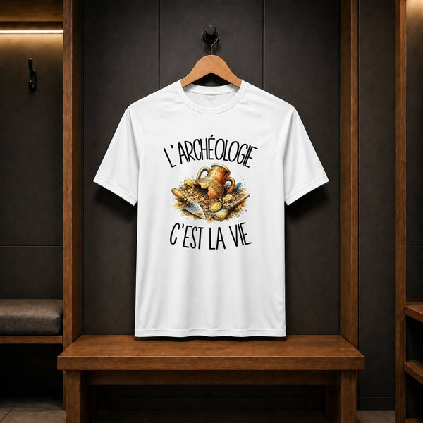 T-shirt de Sport Homme L'archéologie c'est la vie