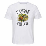 T-shirt de Sport Homme L'Auvergne c'est la vie