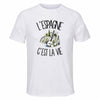 T-shirt de Sport Homme L'Espagne c'est la vie