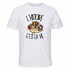 T-shirt de Sport Homme L'histoire c'est la vie