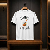 T-shirt de Sport Homme L'ukulélé c'est la vie