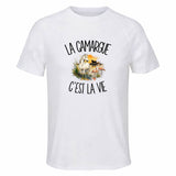 T-shirt de Sport Homme La Camargue c'est la vie