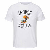 T-shirt de Sport Homme La chasse c'est la vie