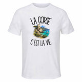 T-shirt de Sport Homme La Corse c'est la vie